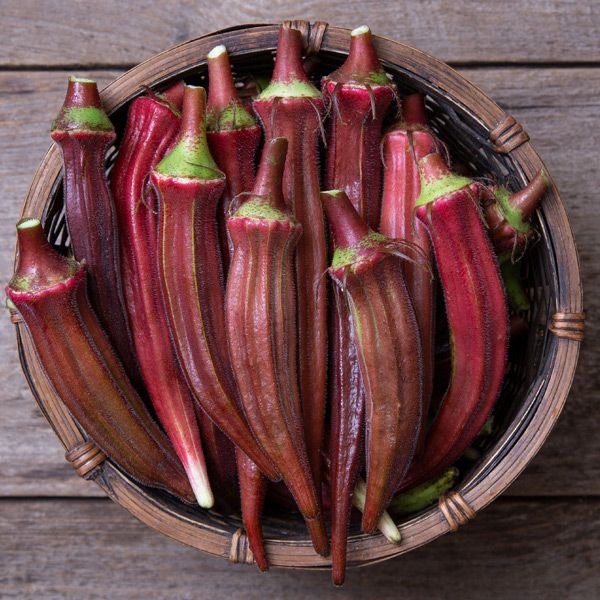 Burgundy Okra